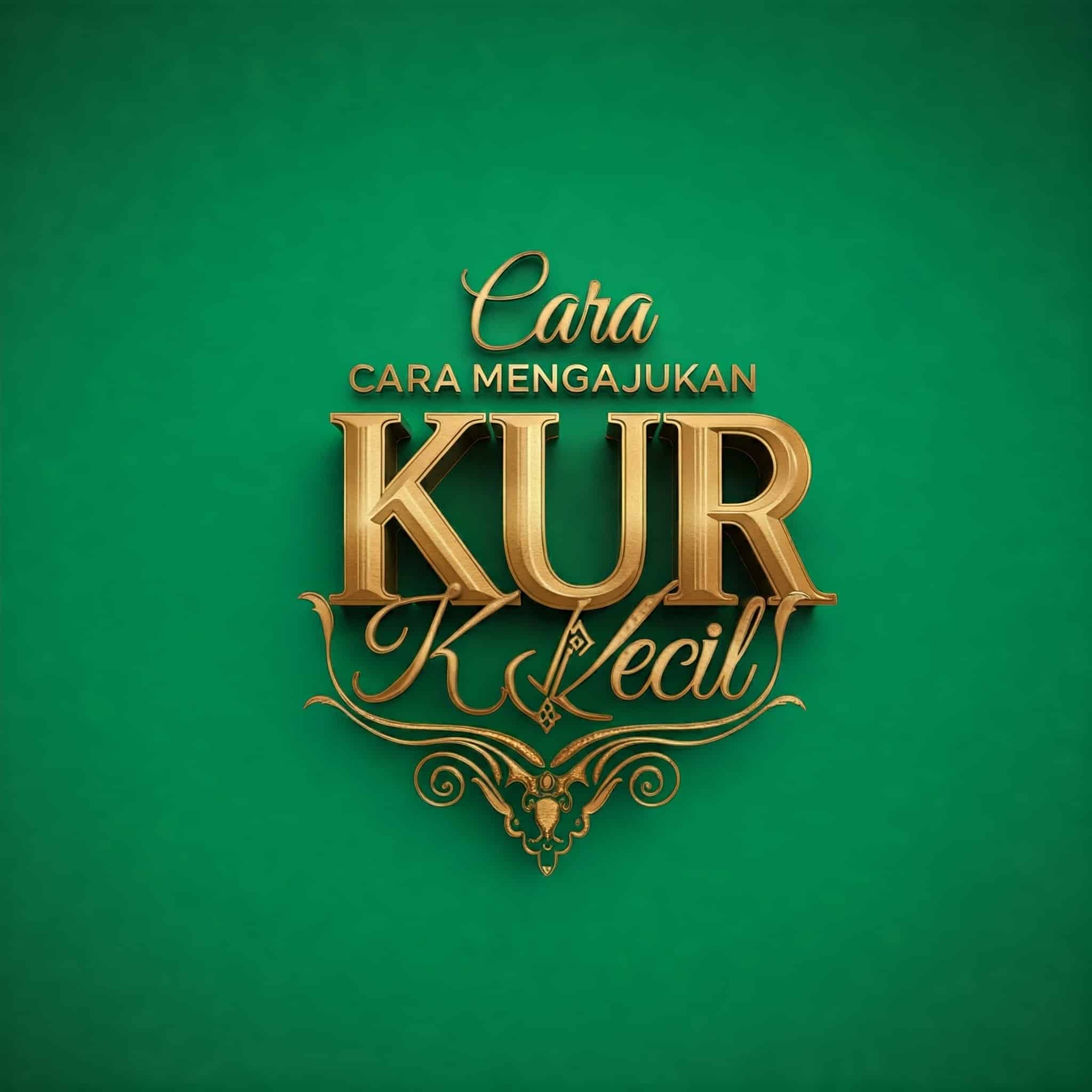 Cara Mengajukan KUR Kecil