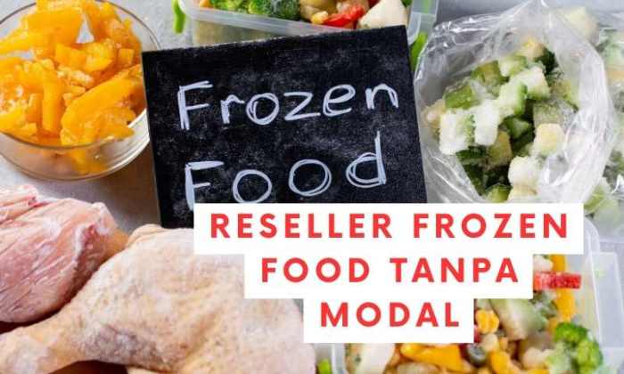 Modal KUR Perdagangan untuk Usaha Frozen Food Diet Sehat