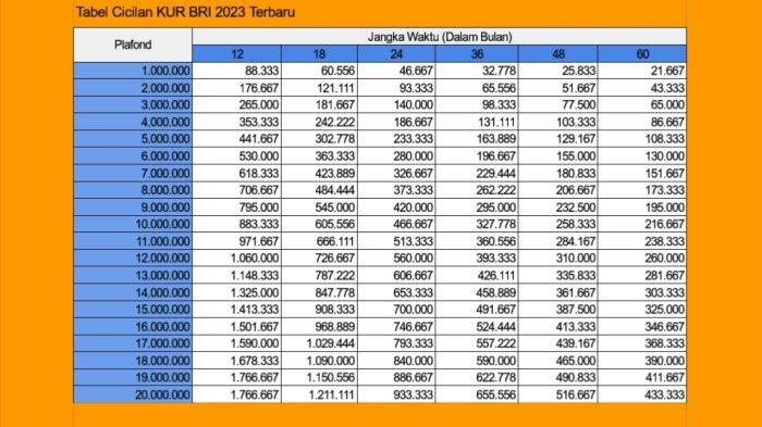 KUR Bank BRI Desember 2024 Sidenreng Rappang