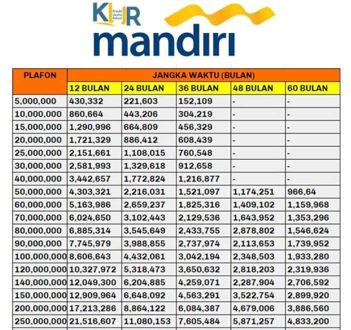 Bagaimana cara meningkatkan peluang pengajuan KUR Mandiri saya diterima?