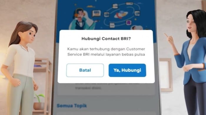 Apakah ada call center KUR BRI yang bisa saya hubungi?