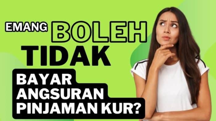 Apa yang terjadi jika saya gagal bayar KUR BNI?