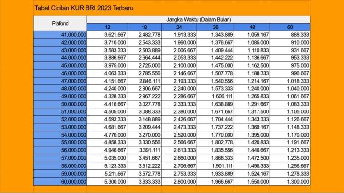 Berapa besar subsidi bunga untuk pinjaman KUR BRI 2025?