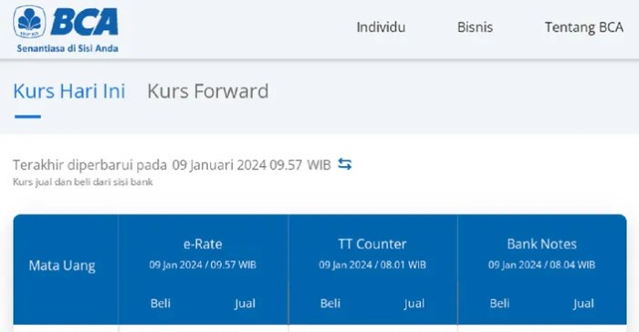 KUR BCA Februari 2025 Pontianak