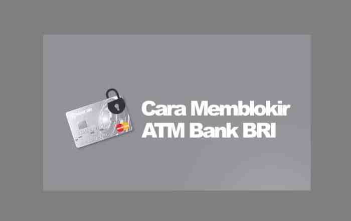 Mengganti ATM BRI Kadaluarsa