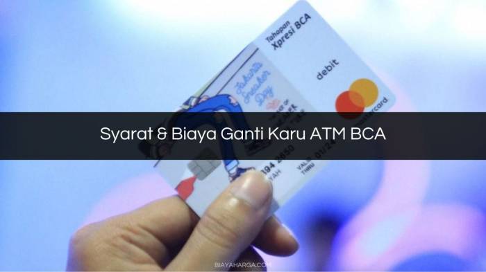 Biaya Cetak Kartu ATM BCA