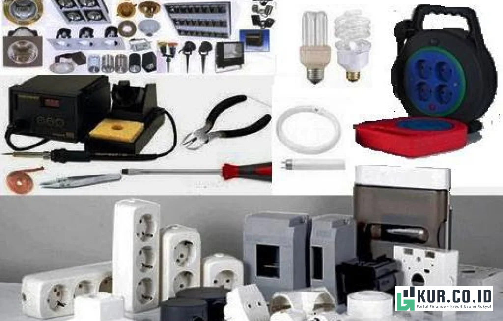 alat elektronik rumah tangga berdekatan