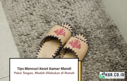 cara mencuci keset kaki