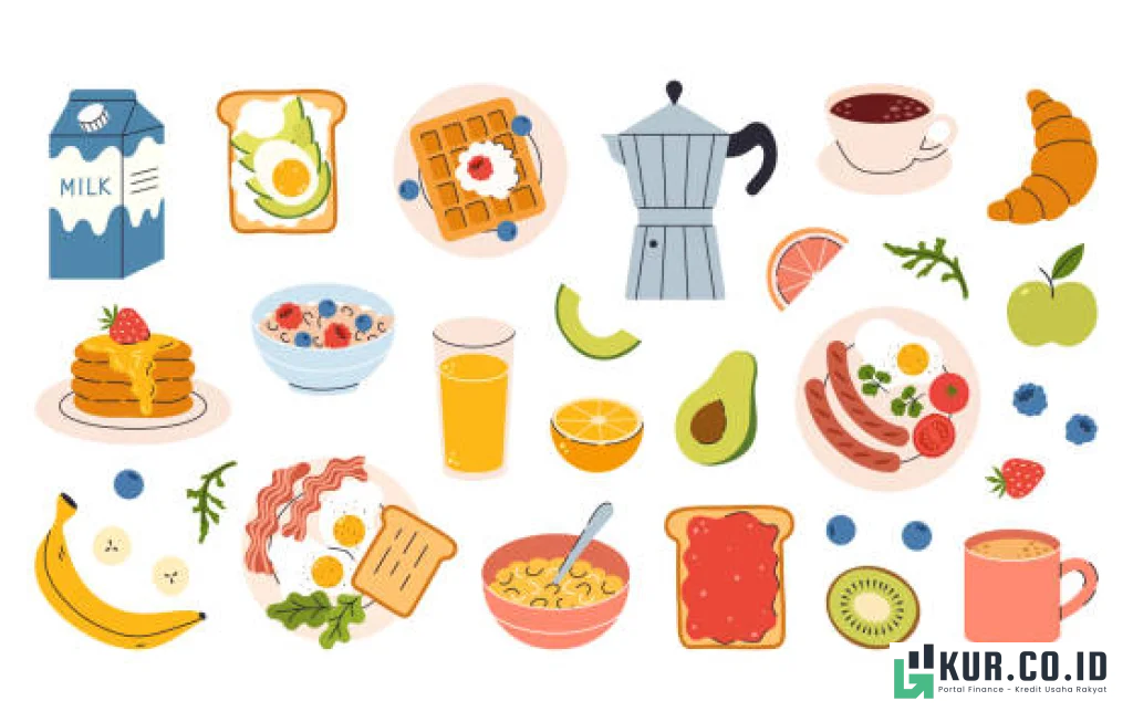 modal usaha sarapan pagi online