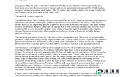 Outlook Indonesia Negatif Moodys