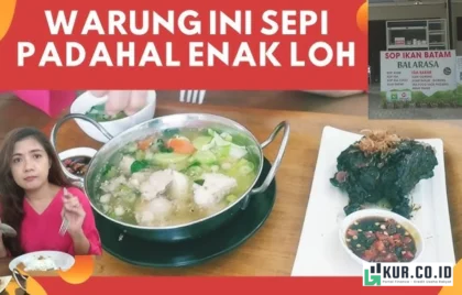 warung sepi padahal enak