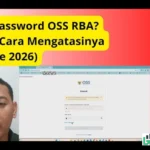 lupa password akun oss rba