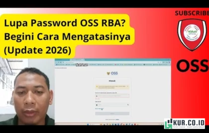 lupa password akun oss rba