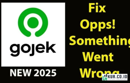 cara mengatasi error login gojek