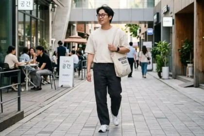 Outfit Korean Style Wanita untuk Aktivitas Harian, Simpel tapi Tetap Elegan